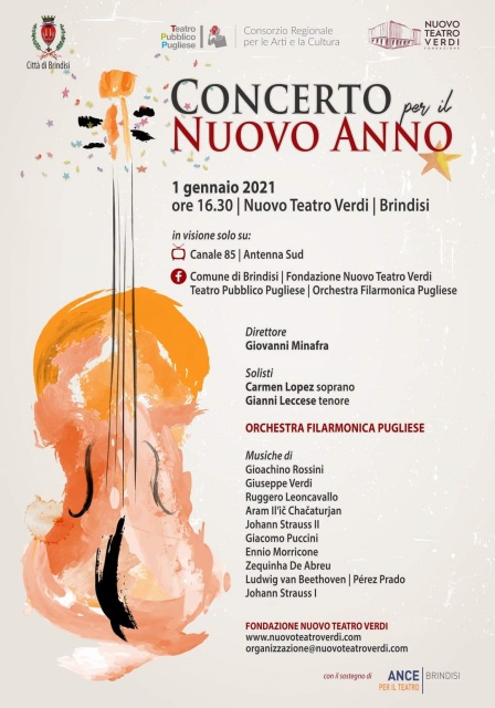 Locandina Concerto per il Nuovo Anno