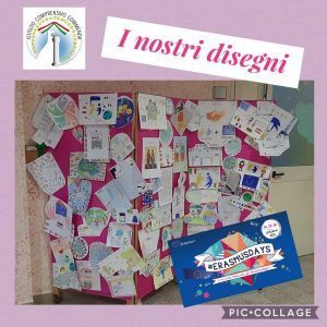 I  disegni dell'ErasmusDay della sc. primaria